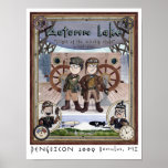 PENGUICON 2009 Autumn Lake Steampunk Poster posters
