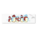 Penguin Around bumper stickers