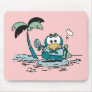 Penguin at Beach Tshirts and Gifts Mouse Pads