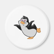 Penguin Ballet Refrigerator Magnets