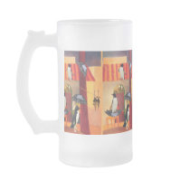 Penguin Cafe Coffee Mugs