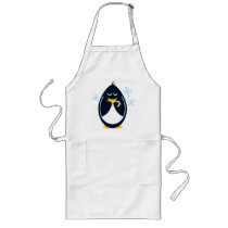 Penguin Christmas Apron for Baking