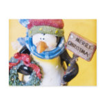 Penguin • Christmas Postcard