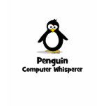 Penguin Computer Whisperer t-shirts