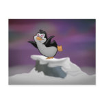 Penguin Dreaming Postcard