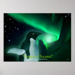 PENGUIN DREAMS Art Poster posters