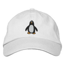 Penguin Embroidered Hat