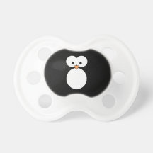 Penguin Eyes Pacifier