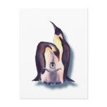 PENGUIN FAMILY by SHARON SHARPE postcards