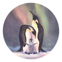 PENGUIN FAMILY by SHARON SHARPE Stickers