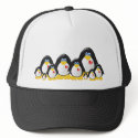 Penguin Family hats