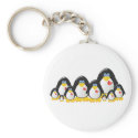Penguin Family keychains
