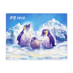 Penguin Family PF 2010 postcards