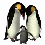 Penguin Family Photo Sculpture photo sculptures