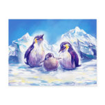 Penguin Family postcards