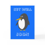 Penguin Get Well Soon Card