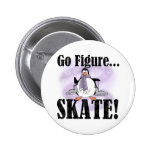 Penguin Go Figure Skate Pins