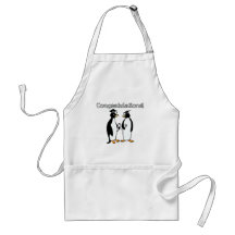 Penguin Graduates Aprons