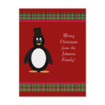 Penguin Greeting 2 postcards