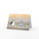 Penguin Halloween Card