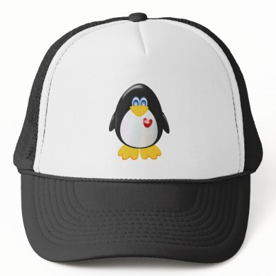 Penguin Mesh Hats by Just2Cute