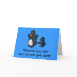 Penguin Hold Up! cards