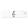 penguin icon bumper sticker