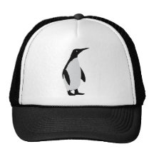 penguin icon trucker hats