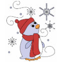 Penguin in Awe t-shirts
