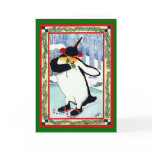 PENGUIN IN LOVE GREETING CARD