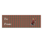 penguin in snow shoes business cards