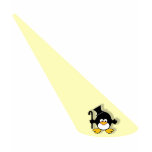 Penguin in the Spotlight t-shirts