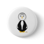 Penguin In Wedding Dress buttons