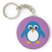 Penguin keychain