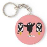 penguin keychains