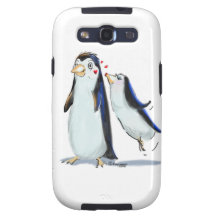 Penguin Kiss Samsung Galaxy SIII Covers