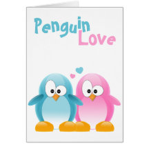 Penguin Love Card