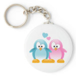 Penguin Love keychains
