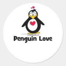 Penguin Love Stickers
