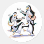 penguin musicans stickers