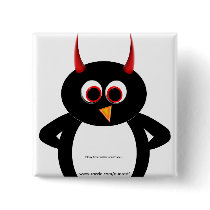 Penguin Nosy Bling Pin