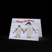 Penguin Pals Christmas Card