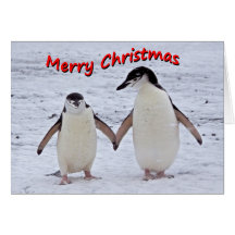 Penguin Pals Christmas Card