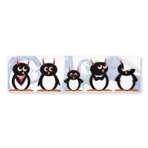 Penguin Parade Bumper Sticker