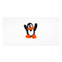 Penguin Photo Greeting Card
