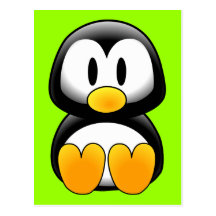 Penguin Post Card