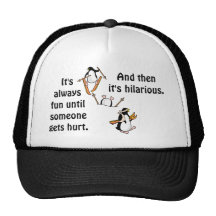 Penguin Ski Adventure Hat