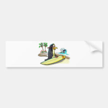 pEnGuIn sUrFeR Bumper Sticker
