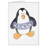 Penguin Swim Greeting Cards