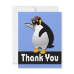 PENGUIN THANK YOU NOTE CARDS invitations